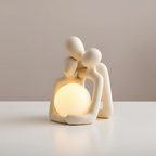 Keramische tafellamp sculptuur — afbeelding 5