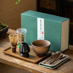 Traditionele matcha cadeauset