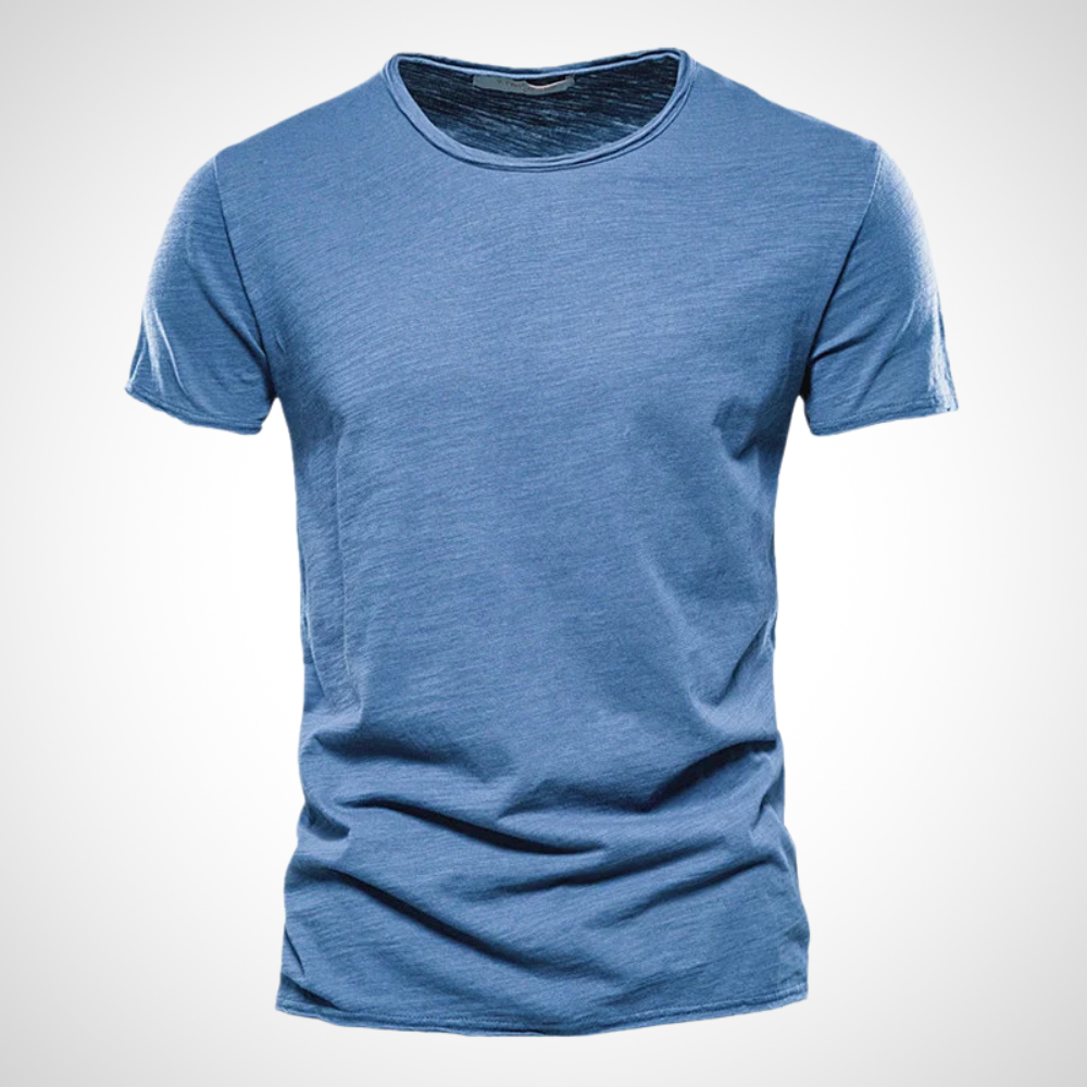Ademend katoenen heren T-shirt
