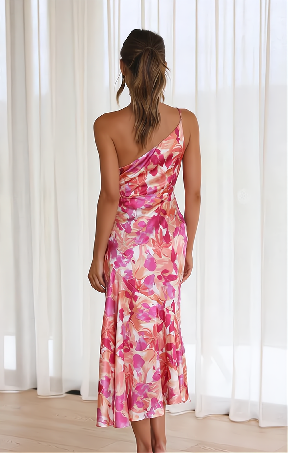 Zomerjurk met bloemenprint — afbeelding 4
