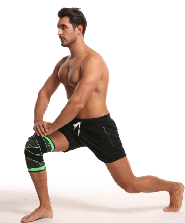 Knie compressie sport sleeve