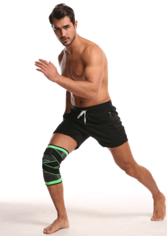 Knie compressie sport sleeve