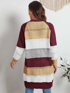 Vest met maattabel