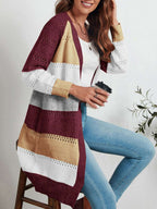 Vest met maattabel