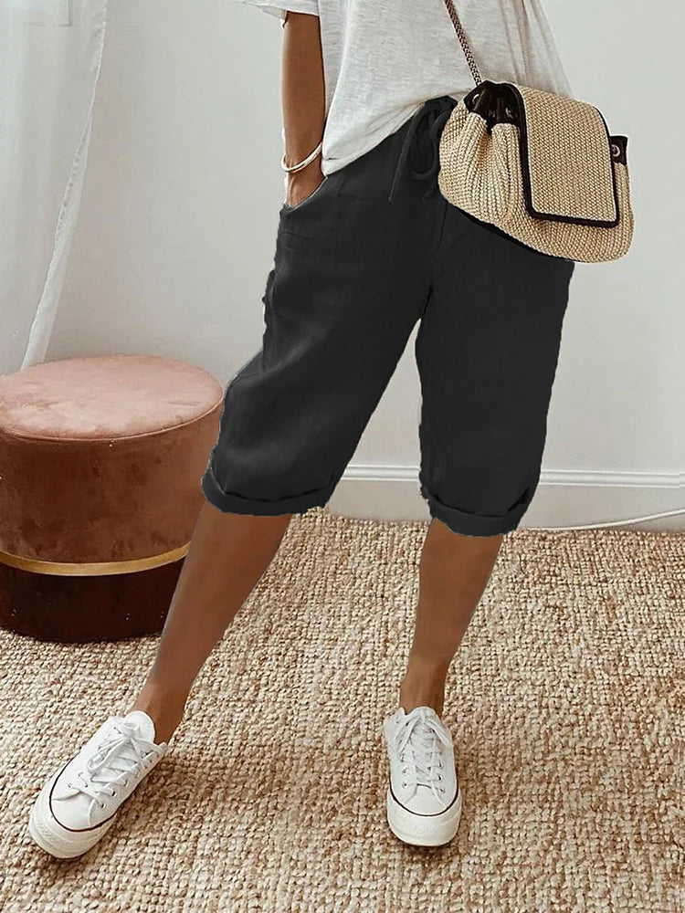 Casual capribroek voor dames