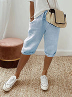 Casual capribroek voor dames