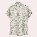 Casual overhemd met print voor heren