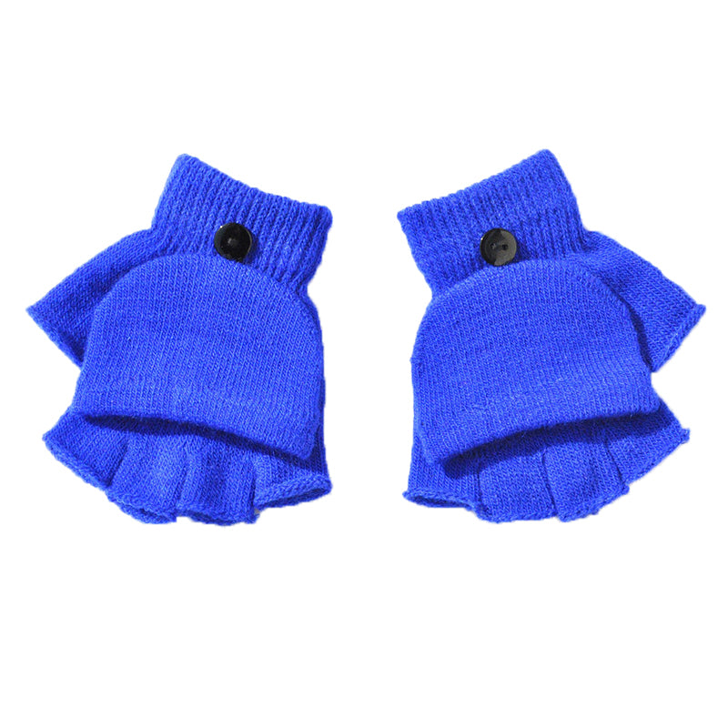 Winter kinderwanten met dikke plush fleece