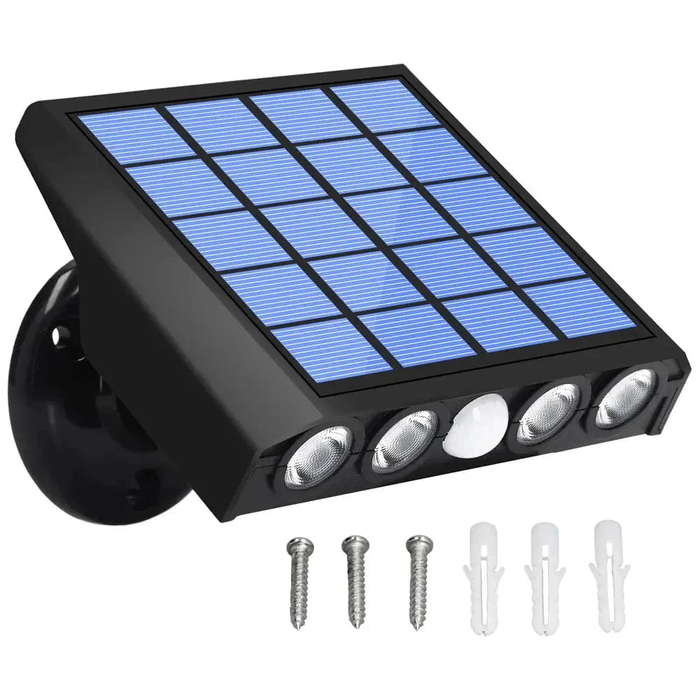 Zonne- buitenverlichting met bewegingssensor