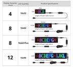 Aanpasbaar LED auto-display