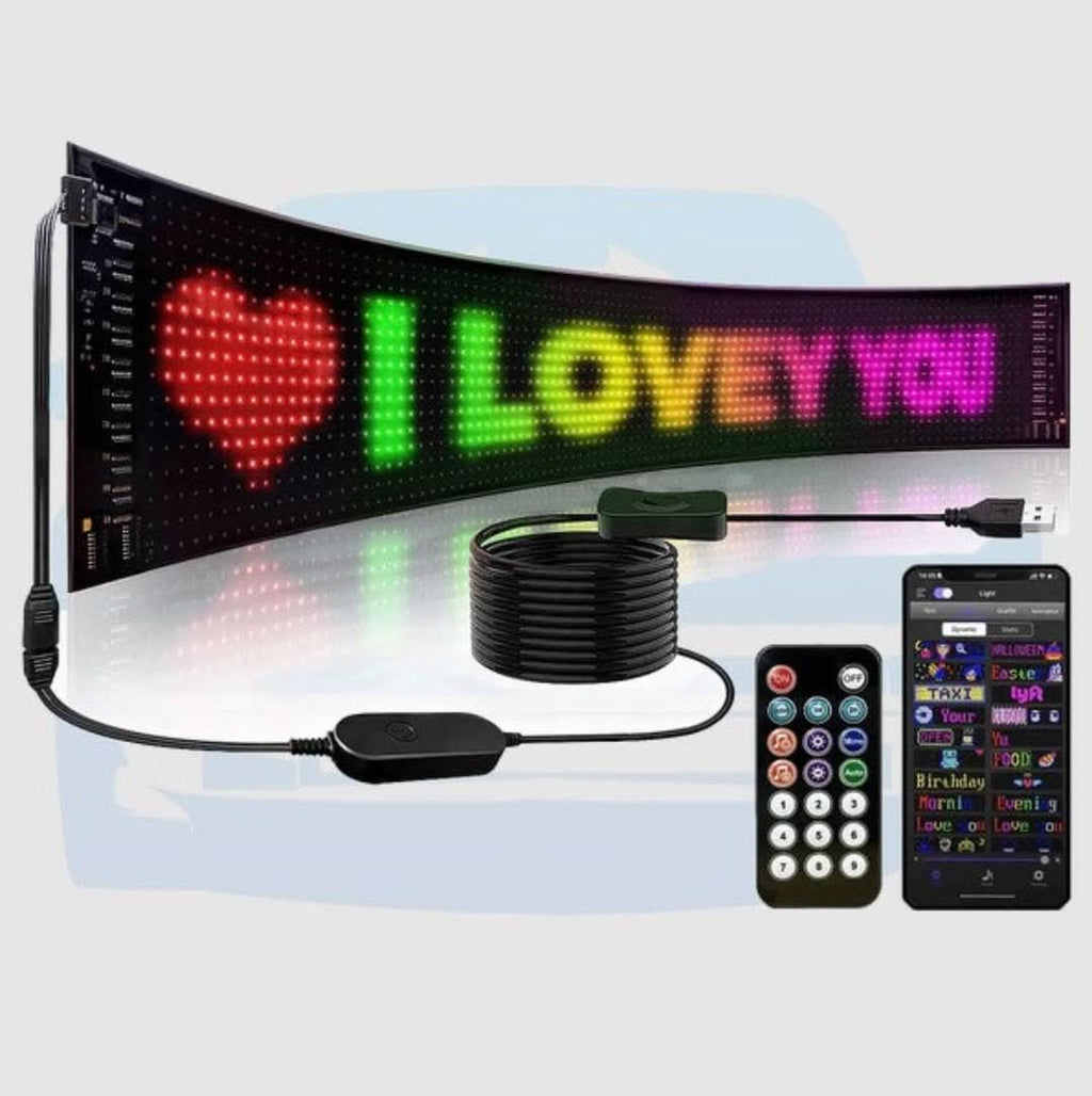 Aanpasbaar LED auto-display