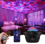 Projector met sterrenstelselmotief
