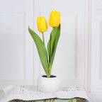 Decoratieve LED tulp tafellamp