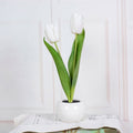 Decoratieve LED tulp tafellamp