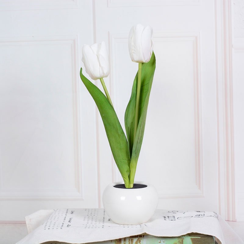 Decoratieve LED tulp tafellamp