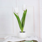 Decoratieve LED tulp tafellamp