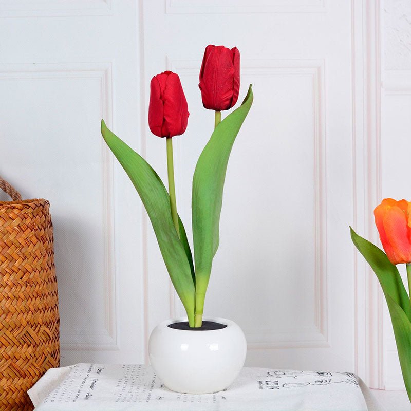 Decoratieve LED tulp tafellamp