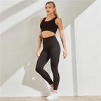Shaping corset legging