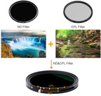 Camera polarisatiefilter