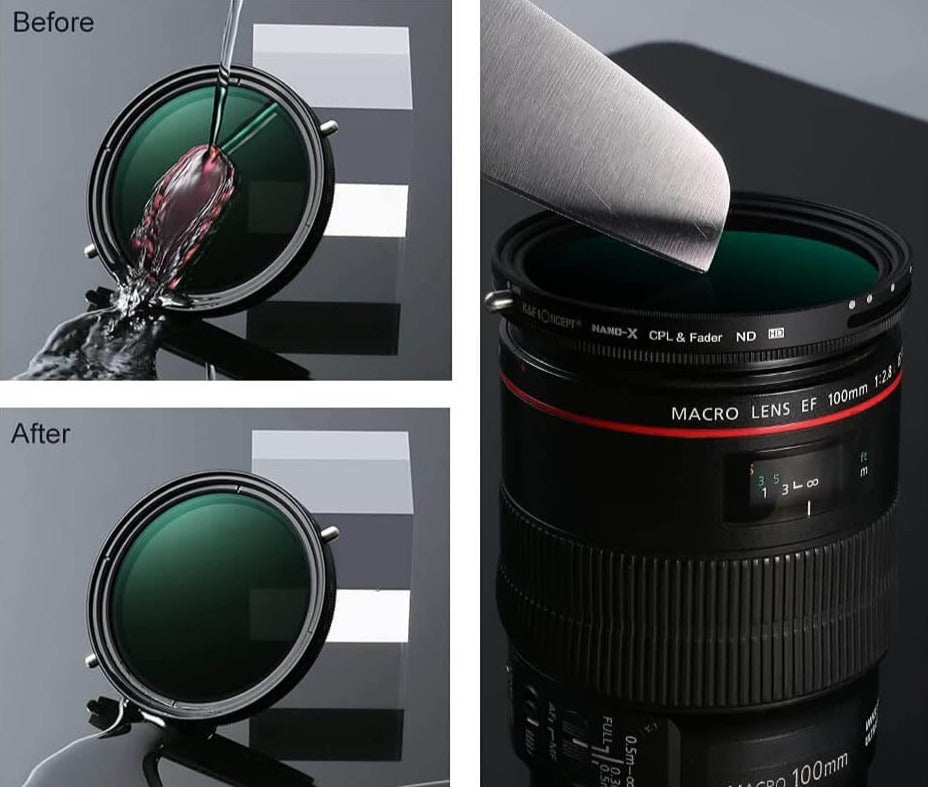 Camera polarisatiefilter