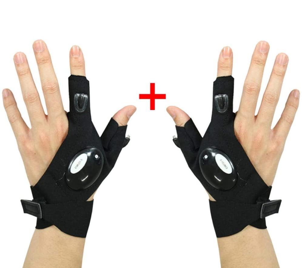 Verlichte handschoen Universal