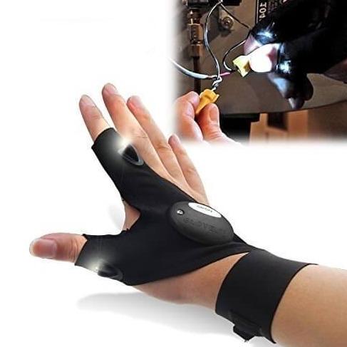 Verlichte handschoen Universal