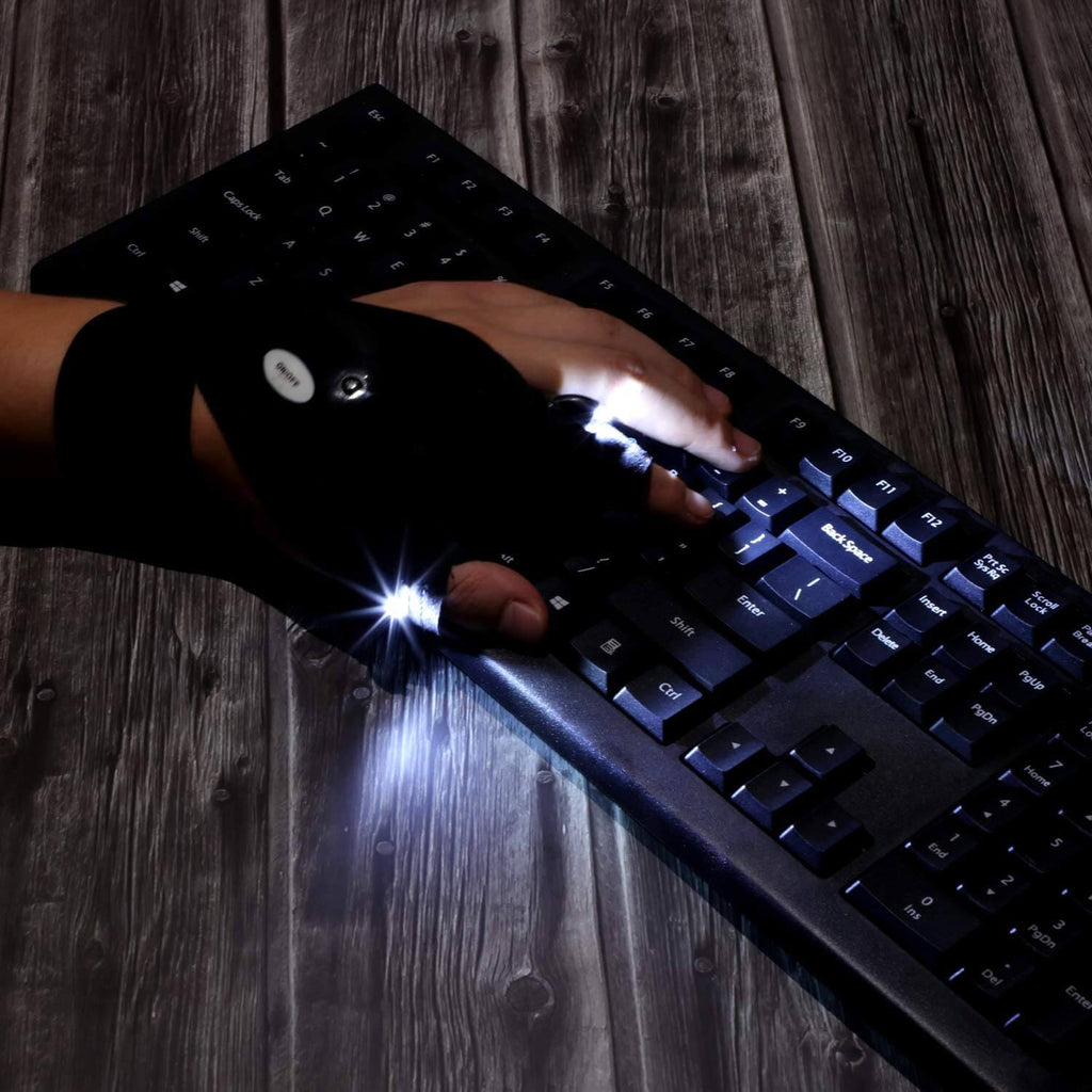 Verlichte handschoen Universal