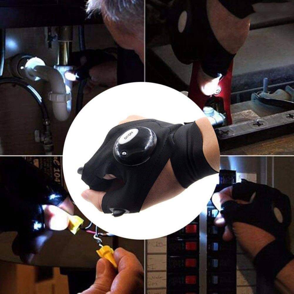 Verlichte handschoen Universal