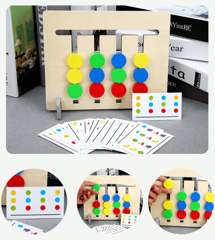 Montessori logica fruitspel