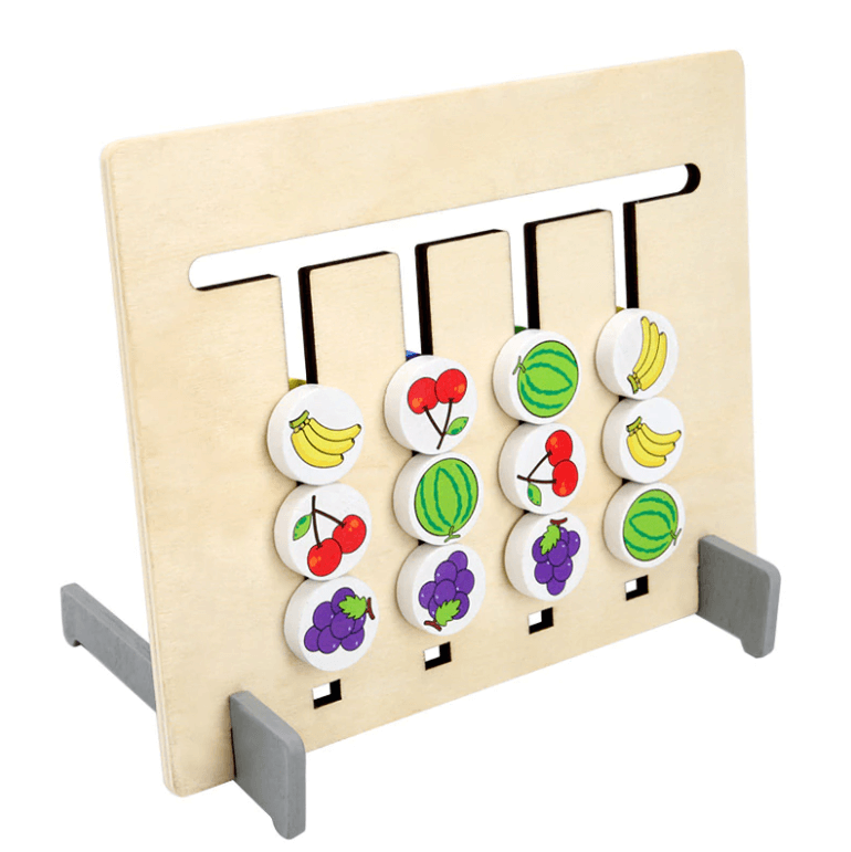 Montessori logica fruitspel