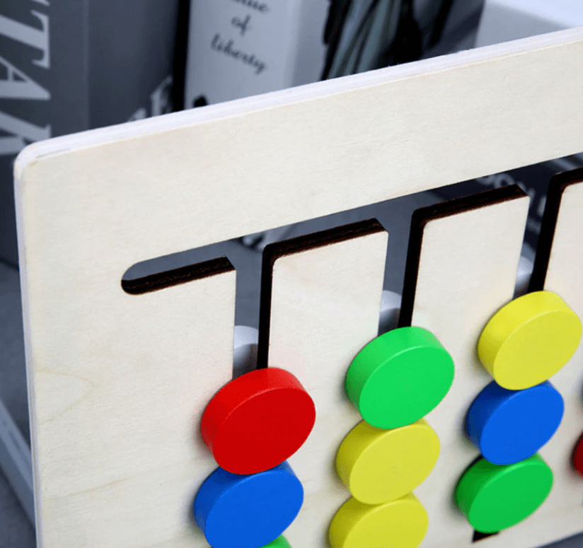 Montessori logica fruitspel