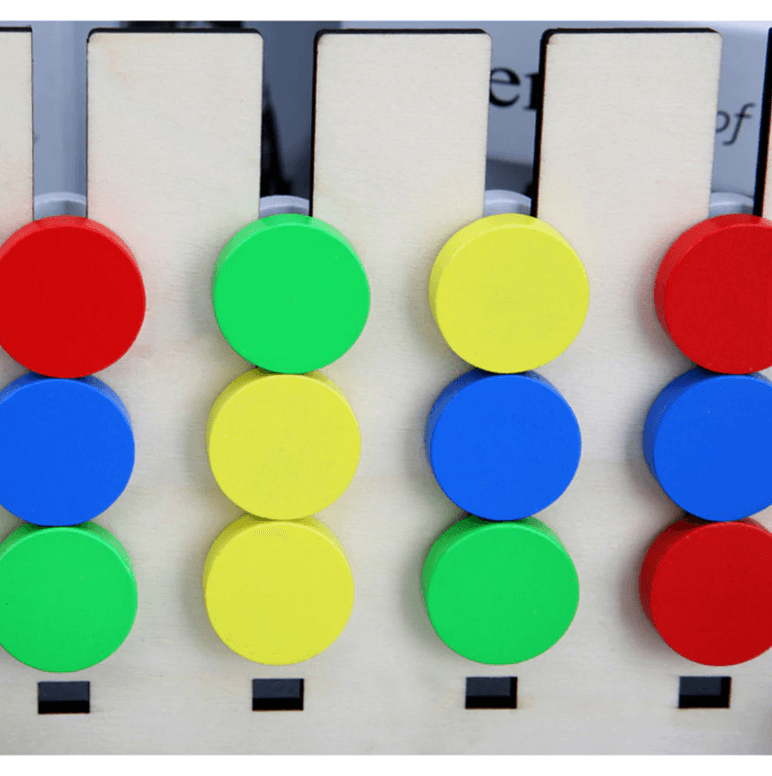 Montessori logica fruitspel