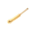 Houten flesborstel met lange handgreep