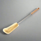 Houten flesborstel met lange handgreep