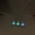Lichtgevende lotus ketting