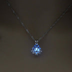 Lichtgevende lotus ketting