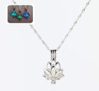 Lichtgevende lotus ketting