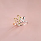 Zilveren ring – Love ring