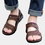 Casual leren sandalen voor heren