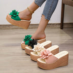 Fleurige schoeisel voor dames