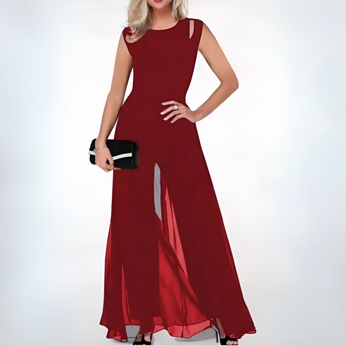 linnen jumpsuit voor dames — afbeelding 2