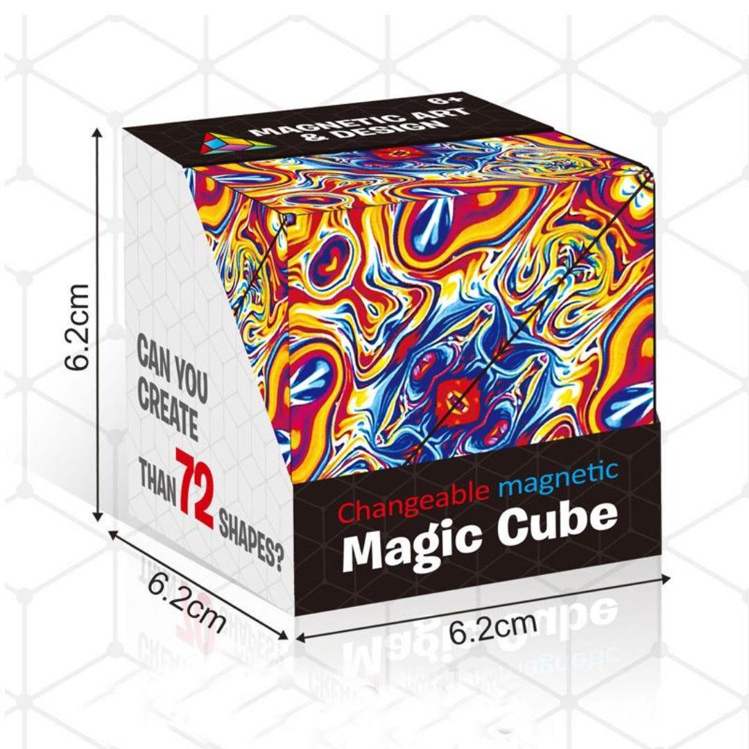 De magnetische creatie kubus