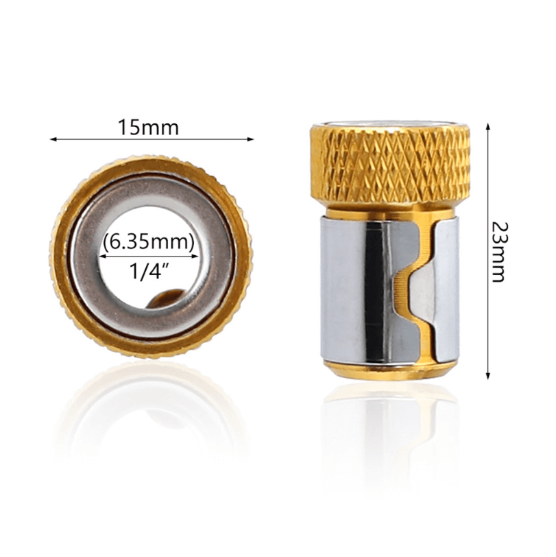 Schroevendraaier kop magnetisch ring