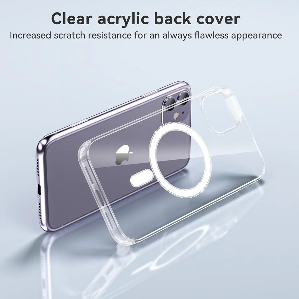 Magnetische iphone hoes met glas