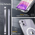 Magnetische iphone hoes met glas