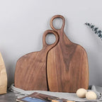 2-Pack walnoot houten snijplanken