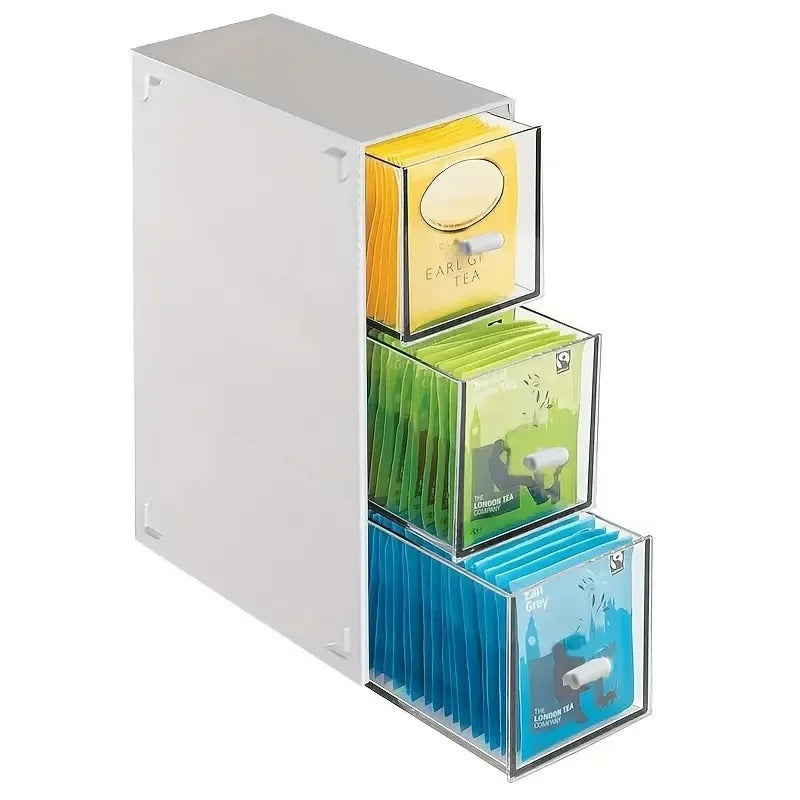 Thee & keuken organizer met lade