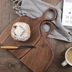 2-Pack walnoot houten snijplanken