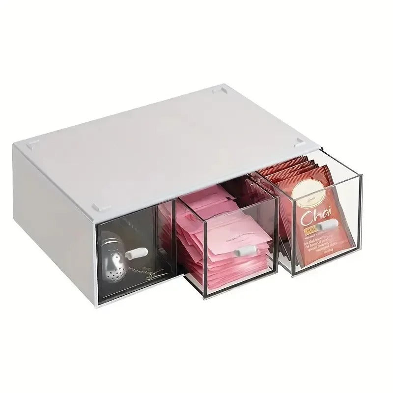 Thee & keuken organizer met lade