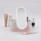 Make-up koffer met LED spiegel